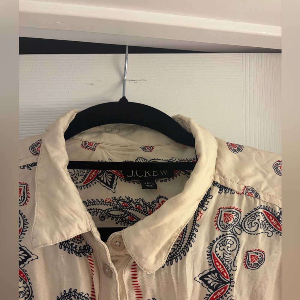 J.CREW silk blouse - Picture 2 of 3